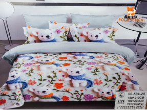 Дитяча постіль Ведмедик з шарфиком